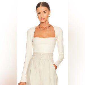 NWT REVOLVE Lovers and Friends Braxton Long Sleeve Crop Top